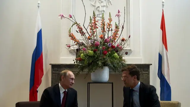 Путин и Рютте