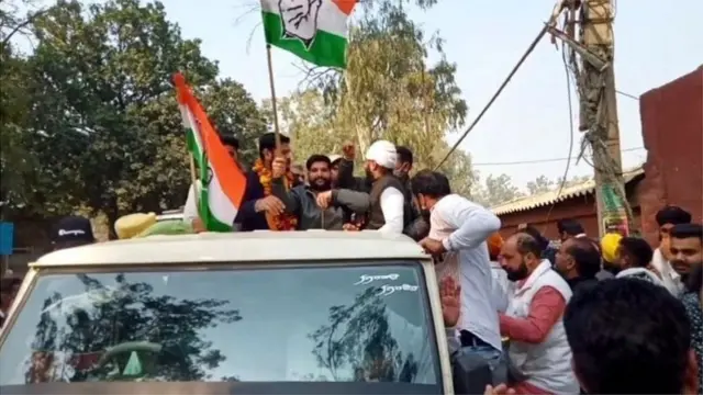 कांग्रेस के कार्यकर्ता