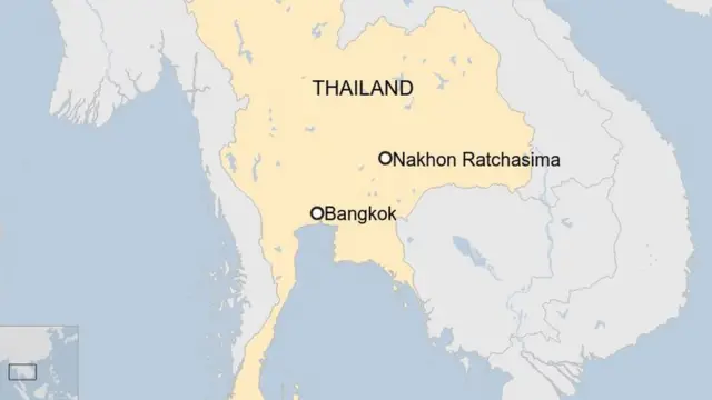 थायलंड, गोळीबार