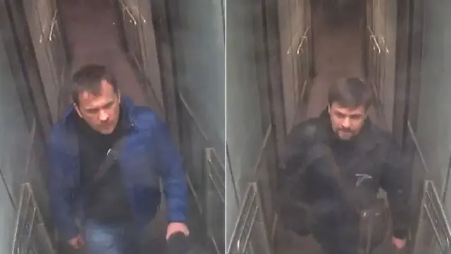 CCTV of Alexander Petrov and Ruslan Boshirov