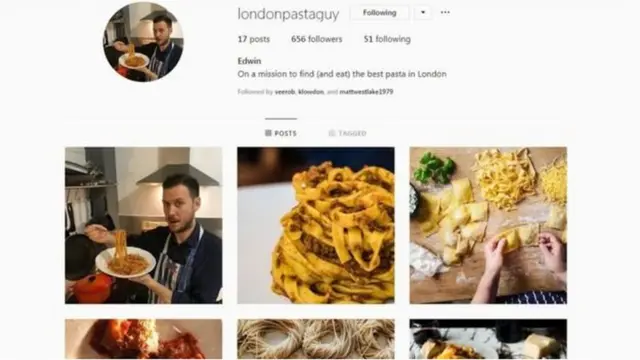 లండన్ పాస్తా గై