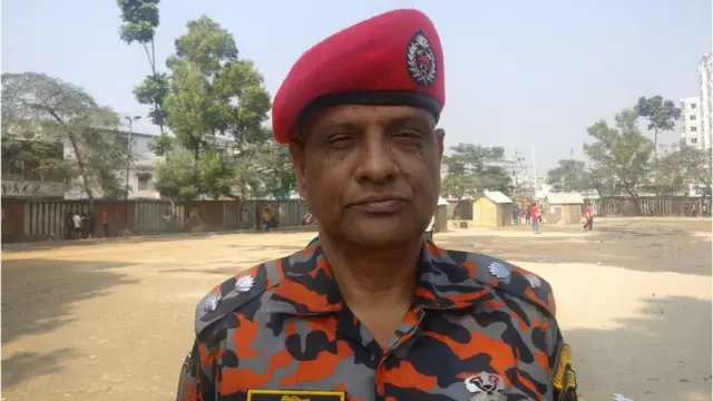 দমকল বাহিনীর অপারেশন্স বিভাগের উপ পরিচালক দিলিপ কুমার ঘোষ