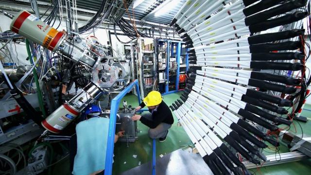 Cern, the World's Largest Particle Physics Laboratory on April 19, 2017 in Switzerland
