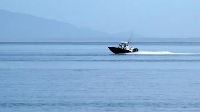 Barco en el mar