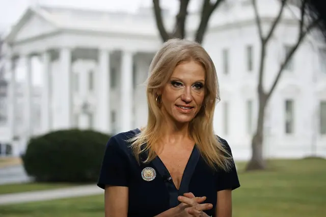 Kellyanne Conway na Casa Branca