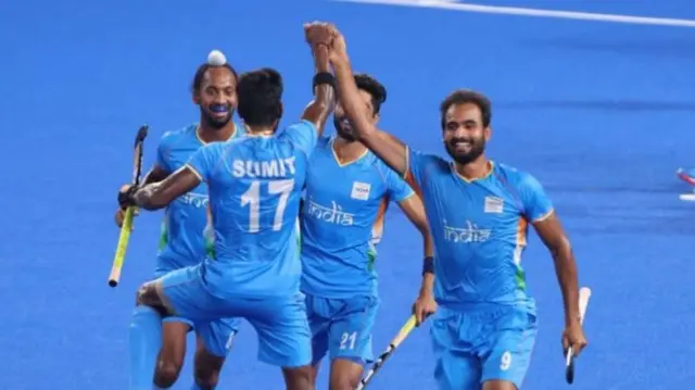 బ్రిటన్‌పై గెలిచిన భారత హాకీ జట్టు