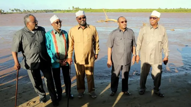 Madaxweynayaasha Dowlad Goboleedyada oo shalay booqday Goobweyn oo ah halka wabiga Jubba uu kaga daro badweynta Hindiya