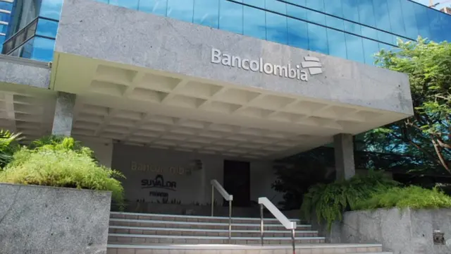 Una de las sedes de Bancolombia en Panamá.
