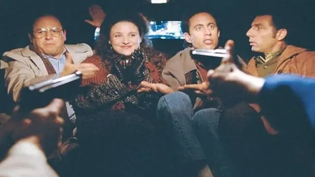 кадр из сериала "Сайнфелд"