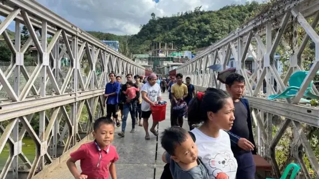 မီဇိုရမ်ပြည်နယ်မှာ မြန်မာက ပြည်တွင်းစစ်ကြောင့် ထွက်ပြေးတိမ်းရှောင်နေရတဲ့ ဒုက္ခသည် ၄၀,၀၀၀ ကျော်ကို ခိုလှုံခွင့်ပေးထားပါတယ်