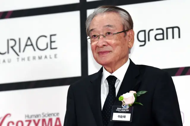 2020년 한 시상식에 참석한 배우 이순재의 모습