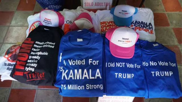 Anti Trump shirts in Ajijic