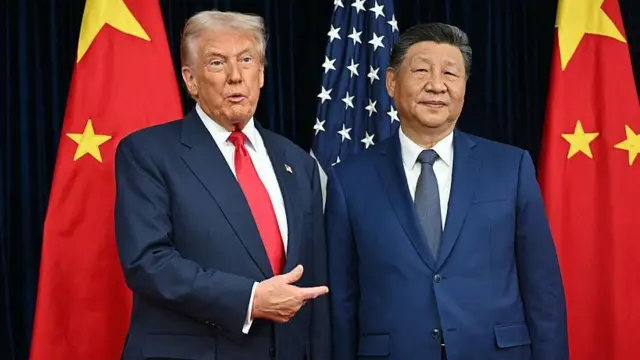 डोनाल्ड ट्रंप और शी जिनपिंग