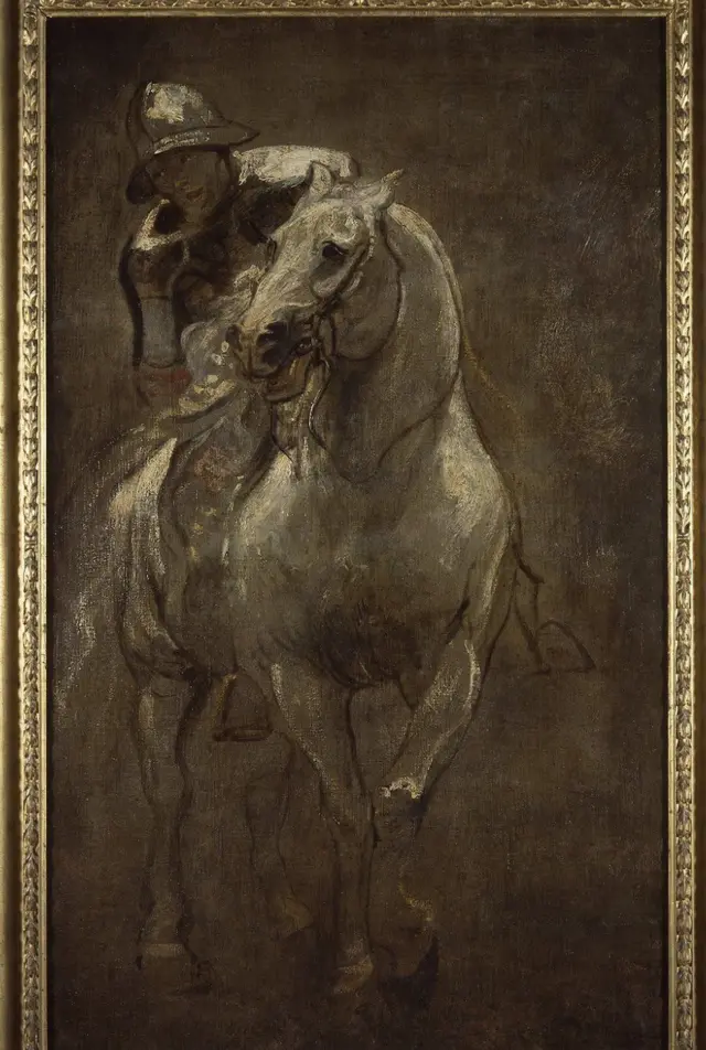 Anthony van Dyck'in 1616 yılına ait "At Sırtında Bir Asker"