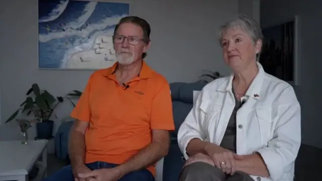 Dennis and Taryna Wawn from Perth, Australia said the retirement cruise seemed like a dream