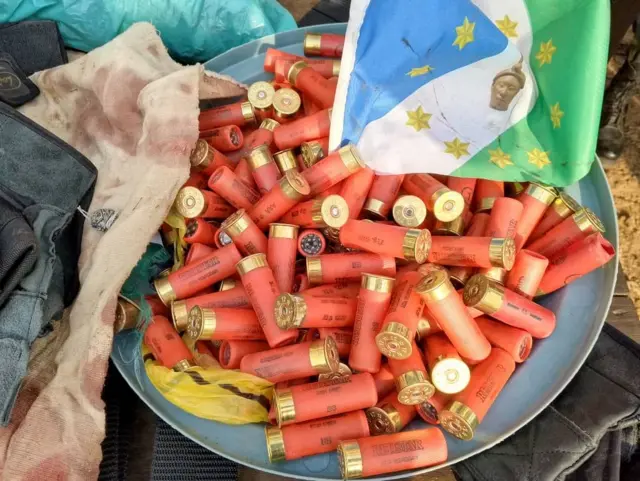 Bullets wey police seize