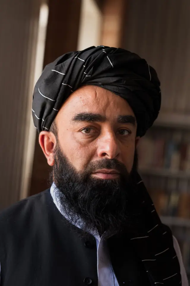 তালেবান মুখপাত্র জাবিহুল্লাহ মুজাহিদ 