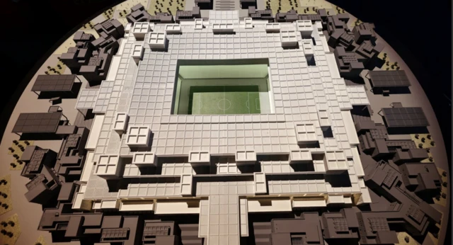 Suudi Arabistan'ın stadyum projelerinden biri