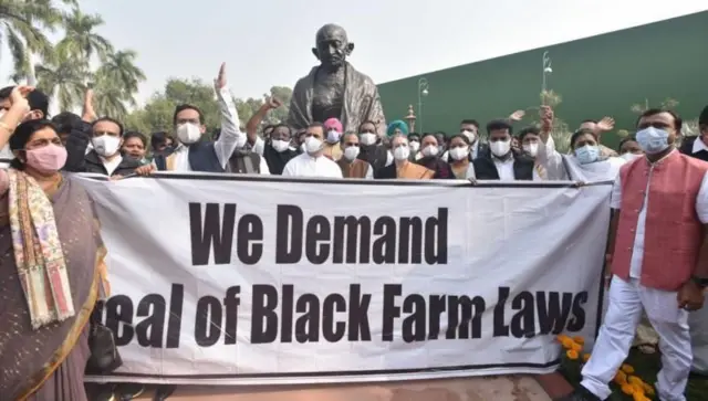 भारतात तीन कृषी कायद्यांना संसदेपासून ते रस्त्यापर्यंत तीव्र विरोध झाला होता, त्यानंतर सरकारनं हे कायदे मागे घेतले होते.