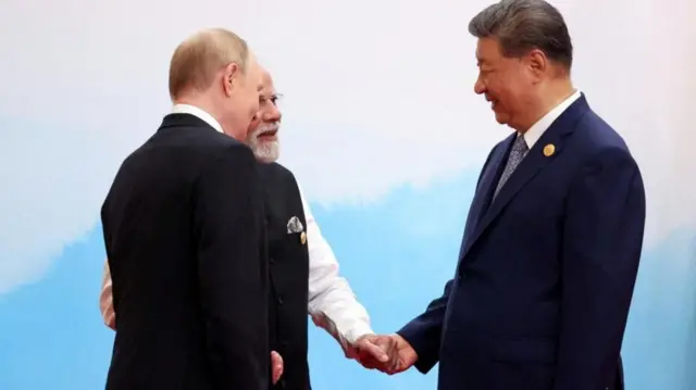 భారత్, చైనా, రష్యా