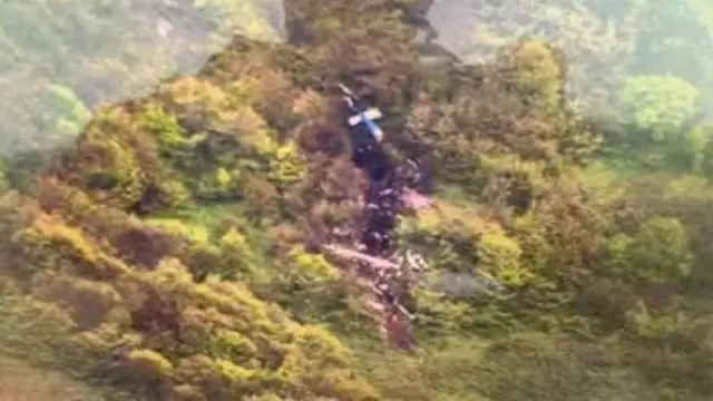 Iran President Raisi's helicopter crash site
