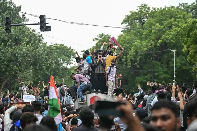 సీజేపీ మద్దతుదారులు, సీజేపీ, నిరసన, దిల్లీ