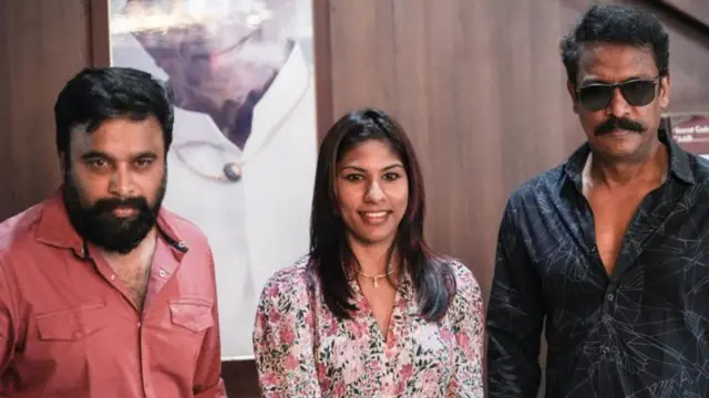 एक्टर शशि कुमार के साथ भवानी