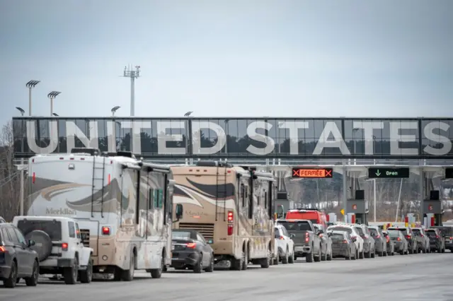 अमेरिका कनाडा बॉर्डर