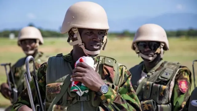 केन्या की मदद से हैती शांति स्थापित करना चाहता है.