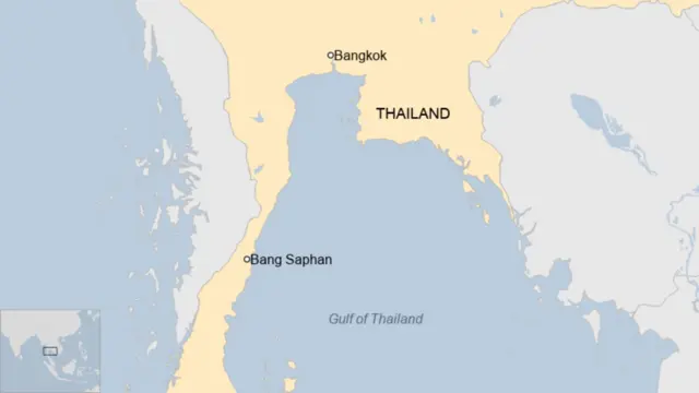 Kapal Angkatan Laut Thailand tenggelam.