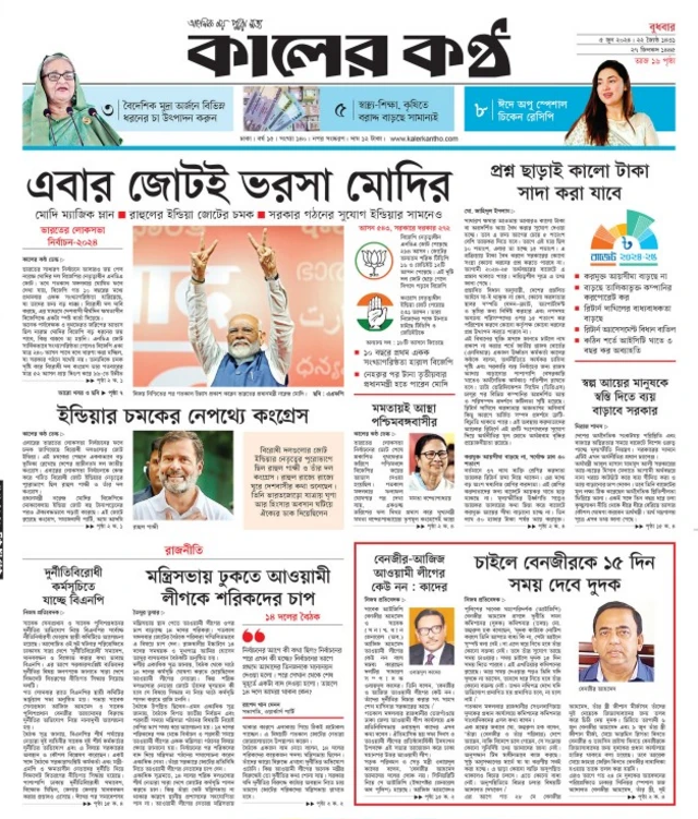 কালের কণ্ঠ পত্রিকা