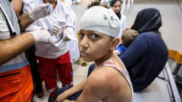 গাজায় শিশু