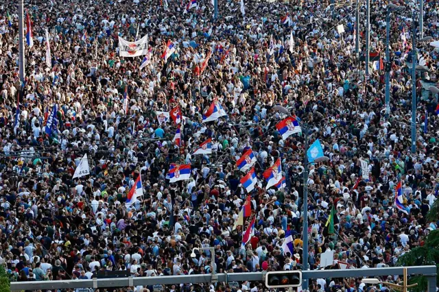 Протест у Белграді у суботу 28 червня