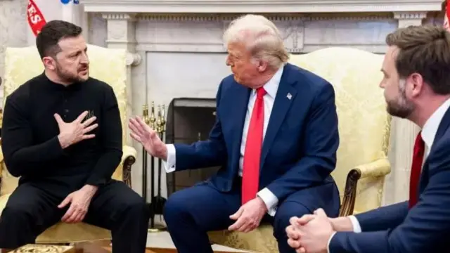 டொனால்ட் டிரம்ப் - ஜெலன்ஸ்கி சந்திப்பு, அமெரிக்கா - யுக்ரேன், ரஷ்யா, புதின்