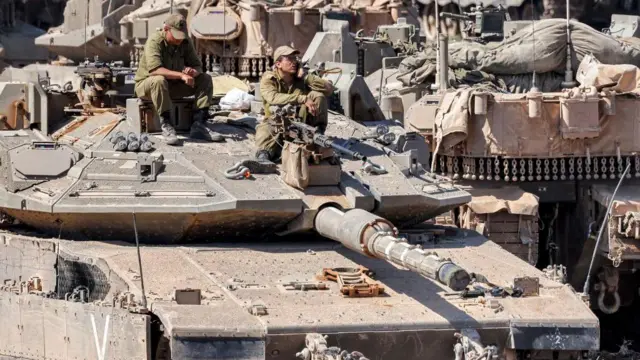इसराइली सेना के टैंक