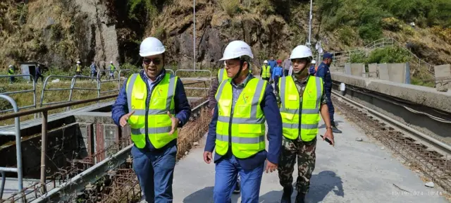 माथिल्लो तामाकोशी जलविद्युत् आयोजनाको क्षति मूल्याङ्कन हुँदै