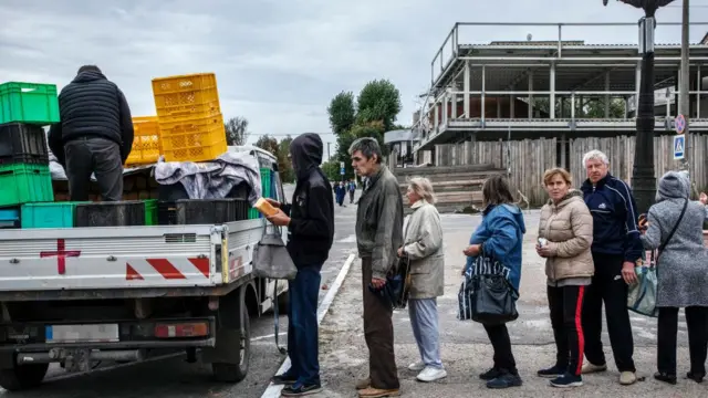 Balakliya'da gıda yardımı