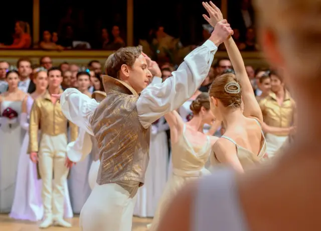 Pertunjukan balet di Gedung Opera Wina digelar secara rutin. Berbagai jenis hiburan tersedia di kota tersebut, mulai dari musik pop sampai orkerstra dan balet.