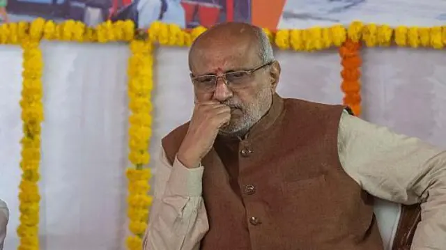 CP Radhakrishnan: India elects new vice-president in midterm vote - BBC News