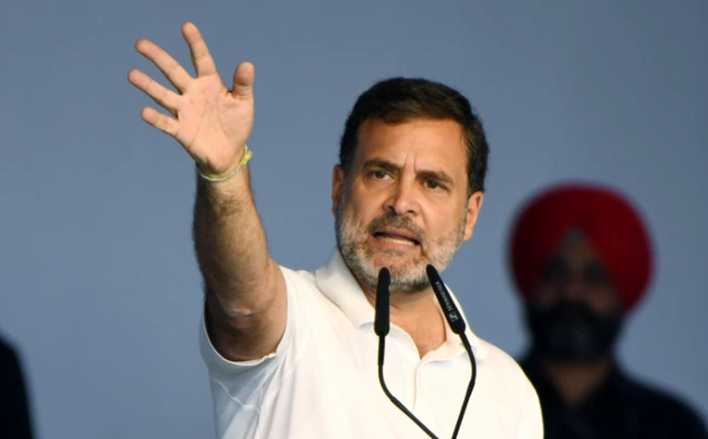 कांग्रेस नेता राहुल गांधी 