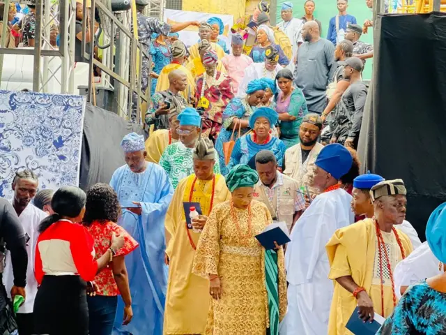 Aworan eto ifinijoye Olubadan tuntun.