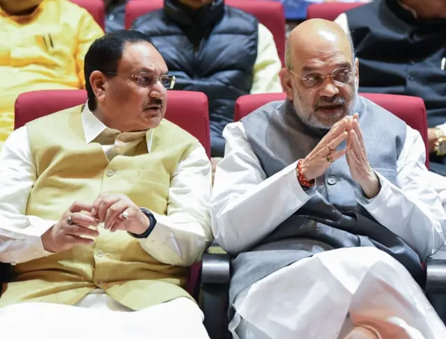 अमित शाह और जेपी नड्डा