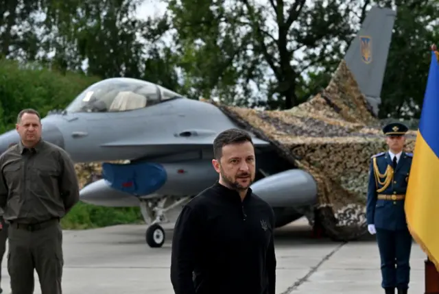 Україна вперше застосувала літаки F-16 для збиття російських ракет