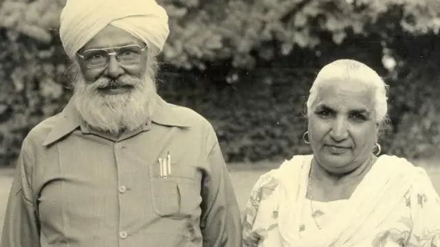 हरकिशनसिंग सुरजीत आणि त्यांच्या पत्नी प्रीतम कौर