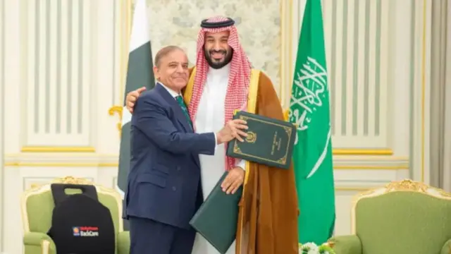شهباز شریف و محمد بن سلمان