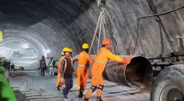 အိန္ဒိယ၊ လိုဏ်ဂူပြိုကျ၊ ဆောက်လုပ်ရေးအလုပ်သမား