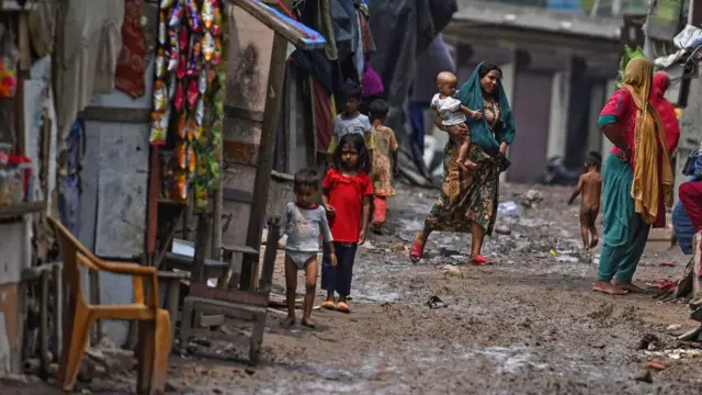 হরিয়ানাতে রোহিঙ্গা মুসলিমদের একটি শরণার্থী ক্যাম্প। ফাইল ছবি