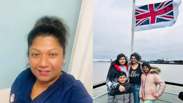 காஞ்சனா ரனசிங்கே கடந்த 4 ஆண்டுகளாக பிரிட்டனில் வசித்து வருகிறார்.