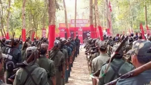 మావోయిస్టు పార్టీ, భద్రతాబలగాలు, దండకారణ్యం, చత్తీస్గఢ్
