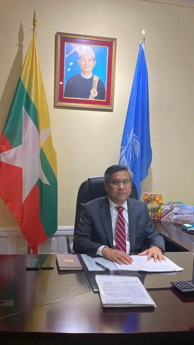 ဦးကျော်မိုးထွန်းကို NUG က တင်သွင်းတဲ့ ကိုယ်စားလှယ် အနေနဲ့ လက်ခံဖို့ မြန်မာ့ဒီမိုကရေစီ အရေး လှုပ်ရှားကြသူတွေက ကျယ်ကျယ်ပြန့်ပြန့် တောင်းဆို 